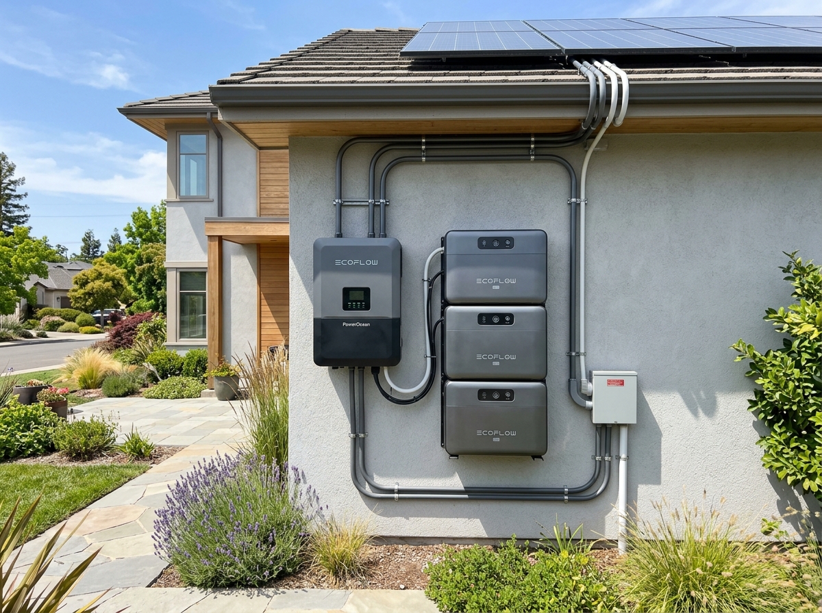 EcoFlow PowerOcean battery system