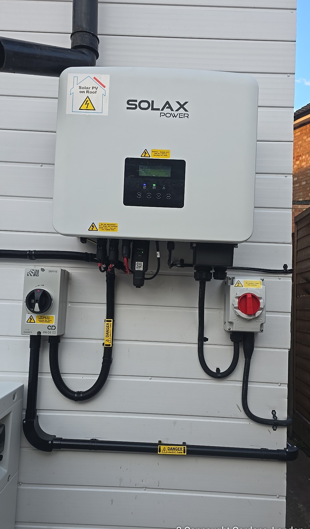 Solar fusebox protection