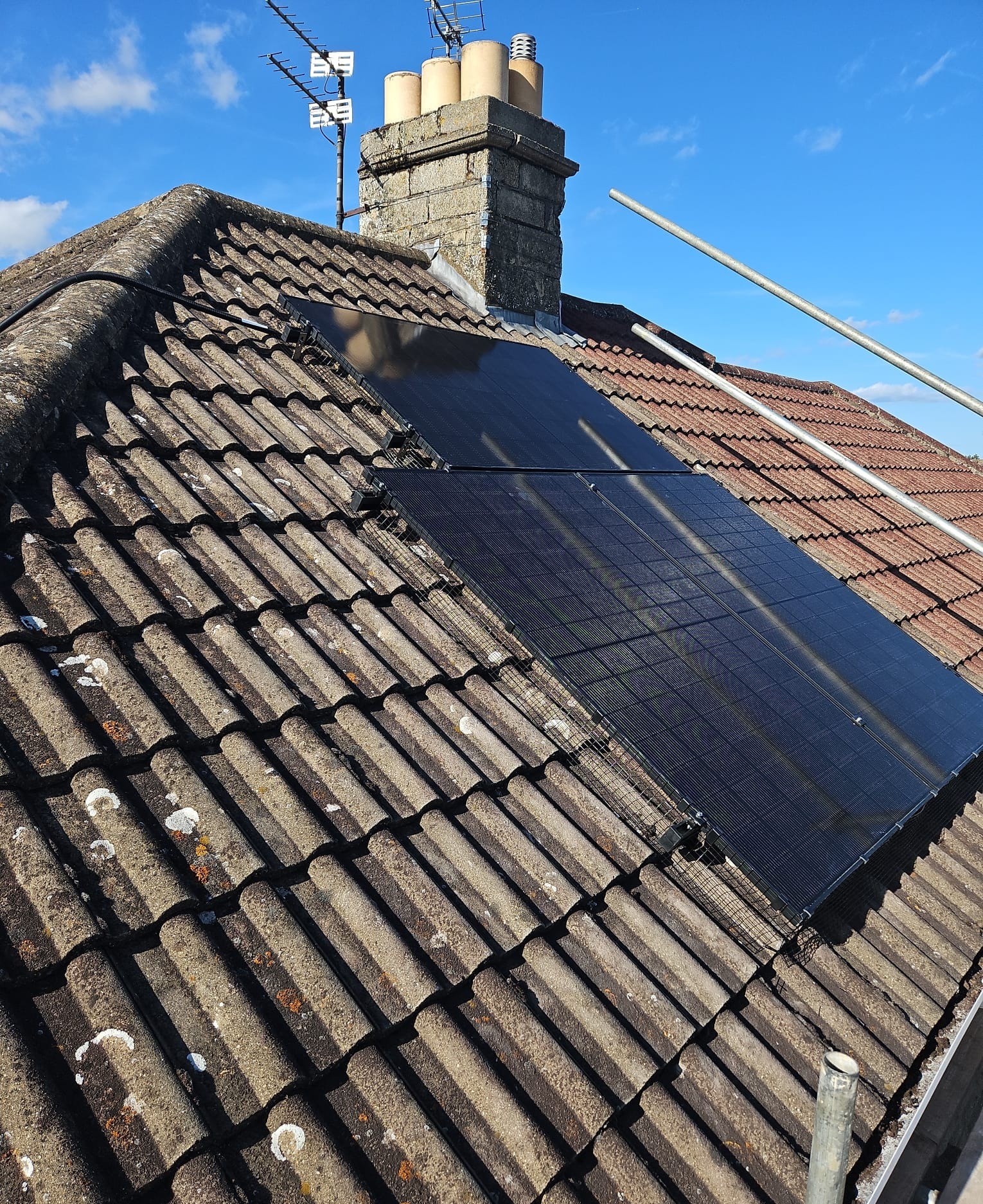 Solar panel installation